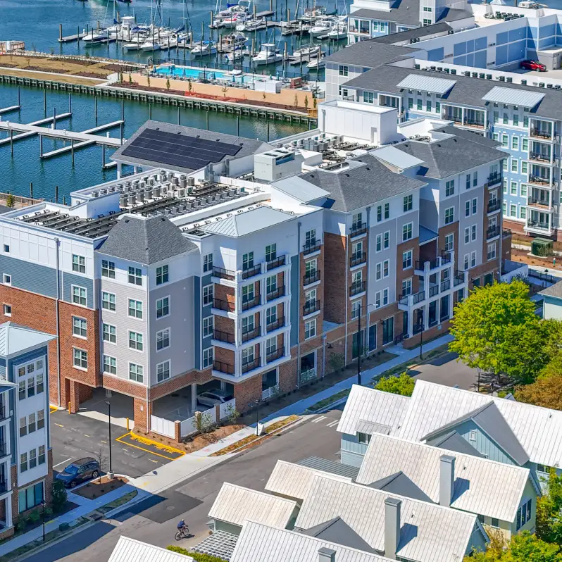 east bay drone shot